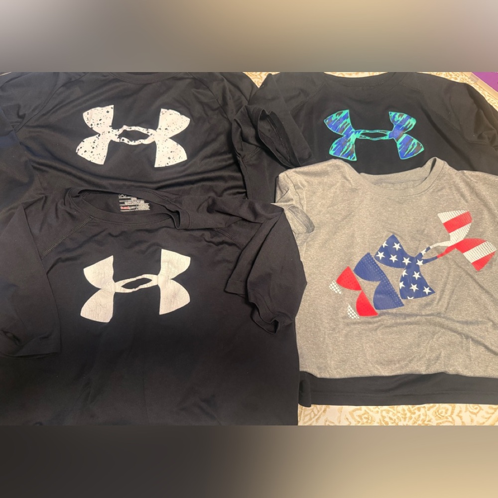 Under armour youth xl tops